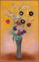 Vase mit Blumen