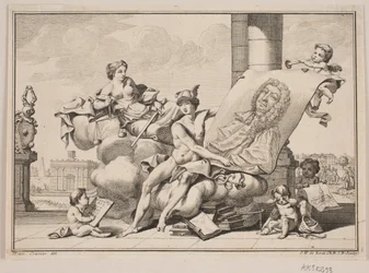 Peder Lasson. Allegorische Umgebung.