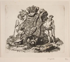 Das dänische Königswappen