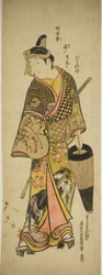 Schauspieler Ichikawa Danjuro II als Sukeroku