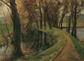 Allee am Weiher