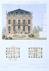 Haus von Louis XIII, aus 