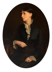 Porträt von Fidelia Bridges, n.d.