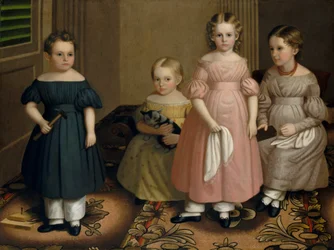Die Alling-Kinder, ca. 1839