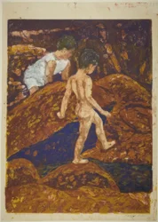 Unter den Felsen