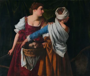Judith und ihre Dienerin mit dem Kopf von Holofernes