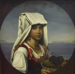 Neapolitanisches Mädchen mit Früchten, 1831