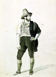 Der junge Italiener, ca. 1834