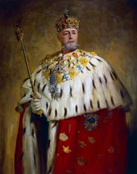 Porträt von Oscar II (Öl auf Leinwand)