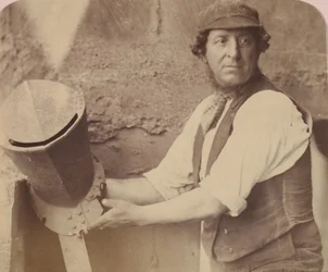 Mann mit Helm, 1858