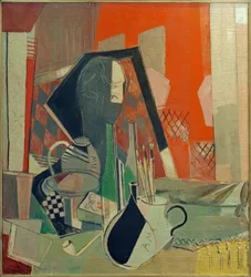 Komposition im Atelier, AMA MU