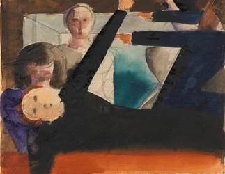 Zwiegespräch Anklage, ca. 1924-1925