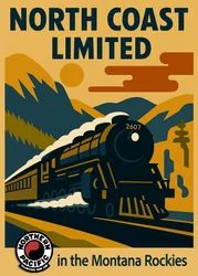 Vintage Bergzugreise