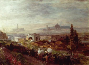 Blick auf Florenz