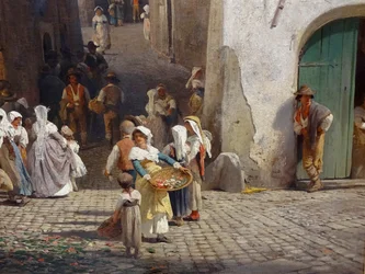 Fest in Genazzano