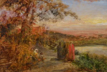 Kardinäle oberhalb des Albaner Sees