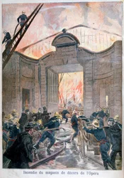 Feuer an der Oper, Paris, 1894