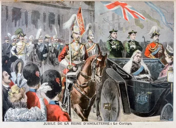 Prozession, Diamantenes Jubiläum von Königin Victoria, 1897