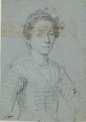 Porträt einer Frau, Halbfigur
