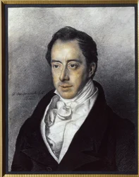 Porträt von Nikolai Iwanowitsch Turgenew (1789-1871)