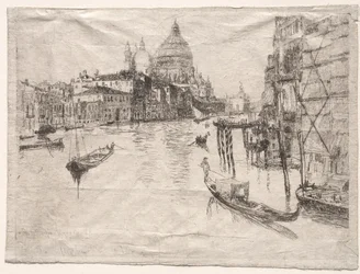 Eingang zum Canal Grande, Venedig, 1880