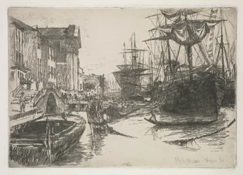 Fondamenta della Zattere, 1880