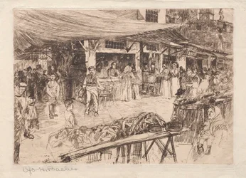 Alter Markt, Florenz, 19.-20. Jahrhundert