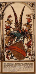 Die Stammwappen der deutschen Fürstenhäuser: Die Zähringer