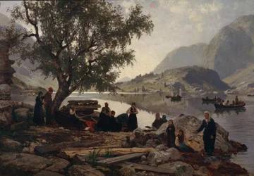 Teil des Fjords