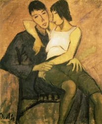 Städtisches Paar, 1920