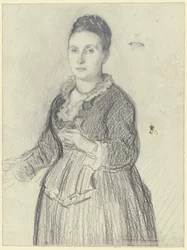 Porträt von Mrs. Tom Plews