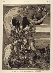 Eine junge Frau - ein alter Mann - eine harte Nuss - ein hohler Zahn