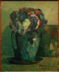 Vase mit Astern