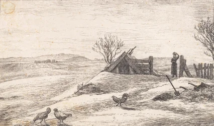 Winterlandschaft bei Vejby