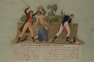 Die Ermordung General Klébers durch einen Fanatiker, 14. Juni 1800