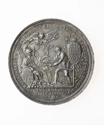 Medaille zur Erinnerung an britische Siege, 1704