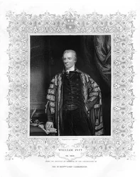 William Pitt, der Jüngere, britischer Politiker und Premierminister, 19. Jahrhundert