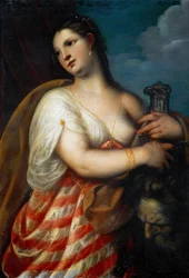 Judith mit dem Kopf des Holofernes, vor 1636