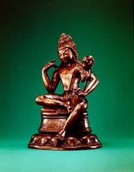 Padmapani Lokeshvara in Meditation, erste Hälfte des 7. Jahrhunderts