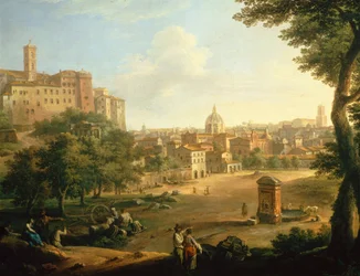 Das Viehfeld (Il Campo Vaccino) in Rom