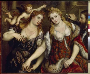 Flora, Venus, Mars und Cupido