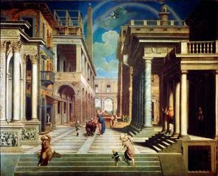 Die Erscheinung der Sibylle vor Caesar Augustus, 1535.