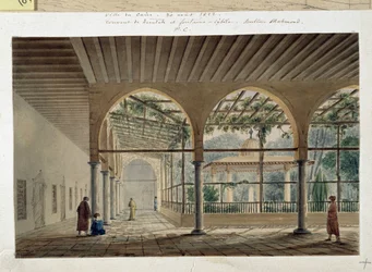 Orientalismus: Derwischkloster und Brunnen