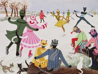 Auf dünnem Eis schlittschuhlaufen