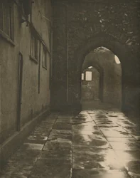 Tor zum Abtshof in der Westminster Abbey, um 1935