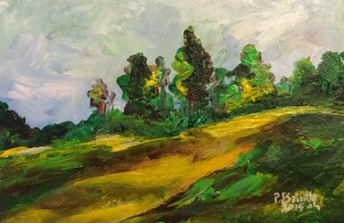 Morgen in Furcy, 2015