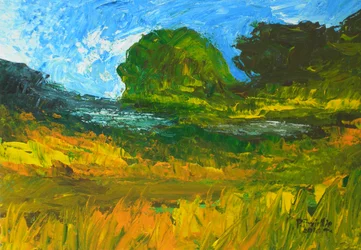 Fluss von Bainet, 2010