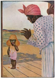 "Um Himmels willen! Epaminondas, was hast du in deinem Hut?"