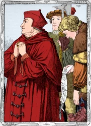 Die Verhaftung von Kardinal Wolsey, 1902