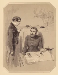 Gavarni in London: Ausländische Herren in London